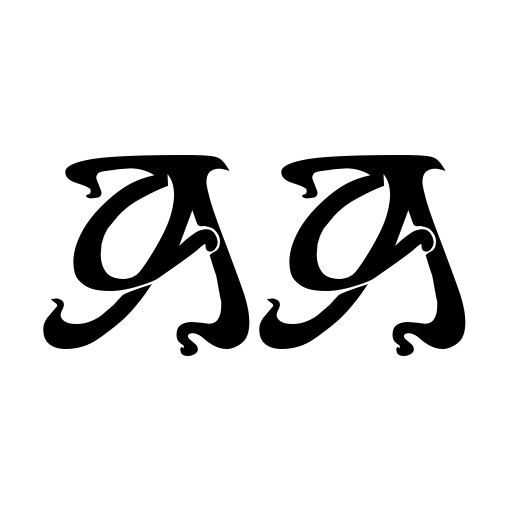 Art Nouveau Caps Font preview