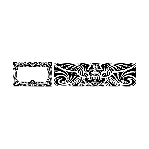 Art Noveau Headers Font preview
