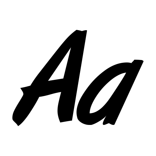 ArtBrush Font preview