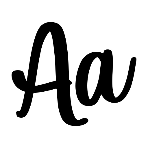 Artsy Font preview
