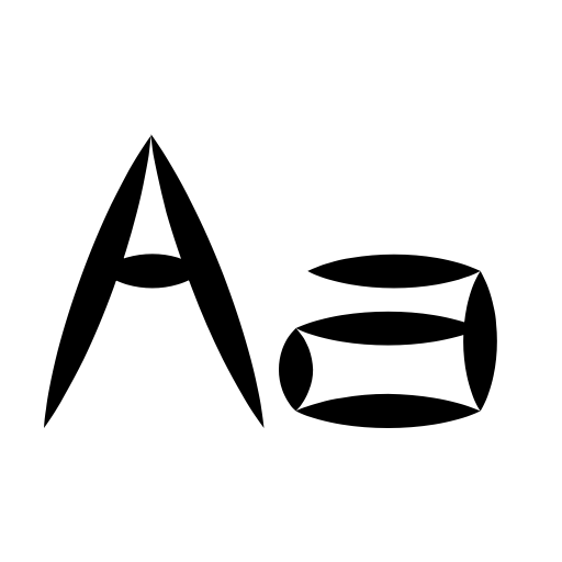 AS Bascalc Font preview