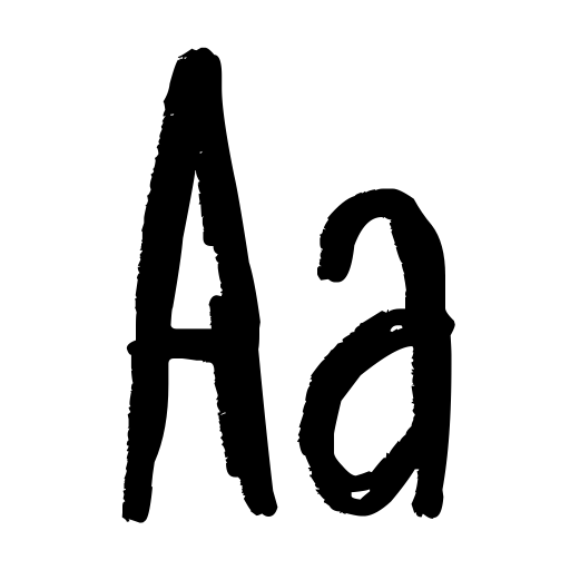 As long as I can hold my breath Font icon