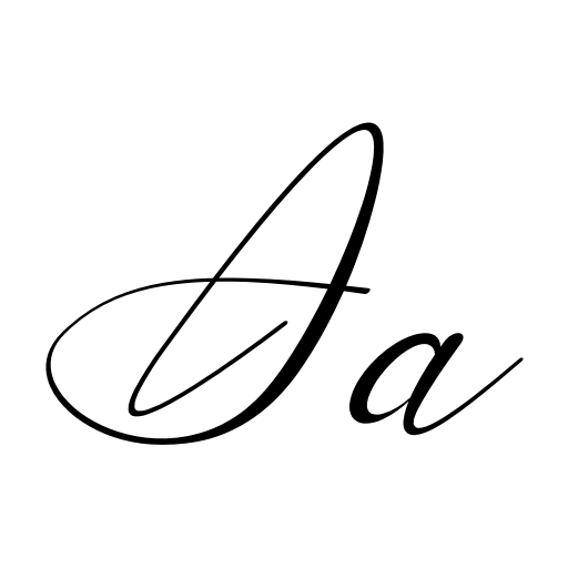 As Long As Font preview