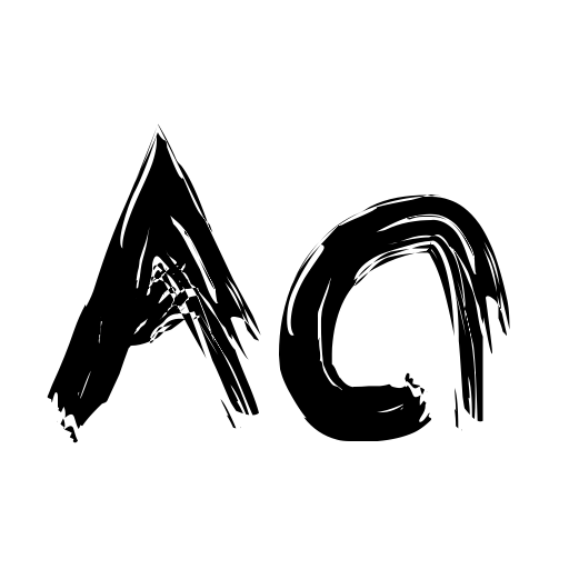 asdf Font preview