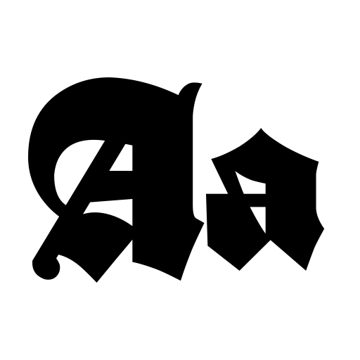AsgardianWars Font preview