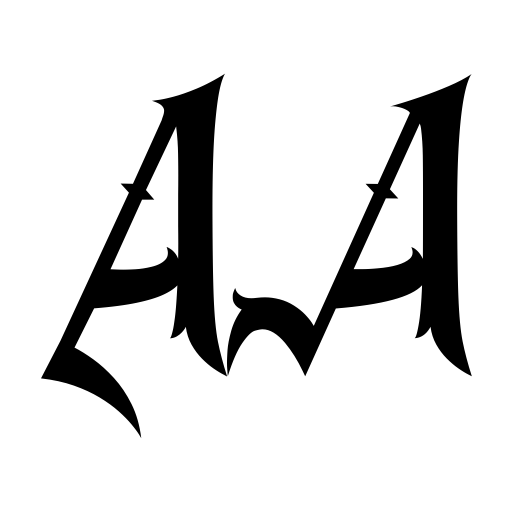 ASGORE Font preview