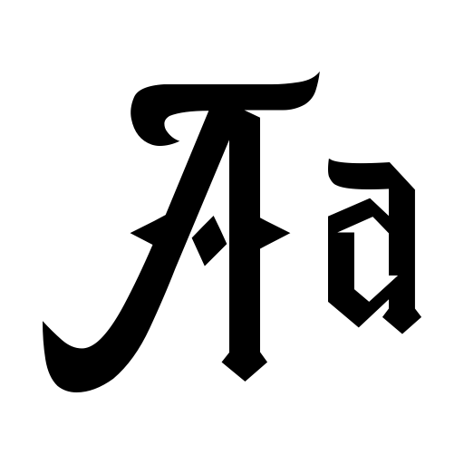 AshteR Font preview