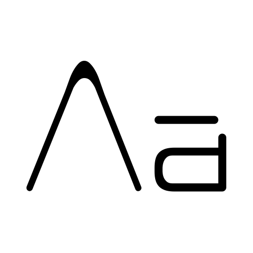 ASO Font preview