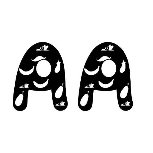 ASPARAGUS Font preview