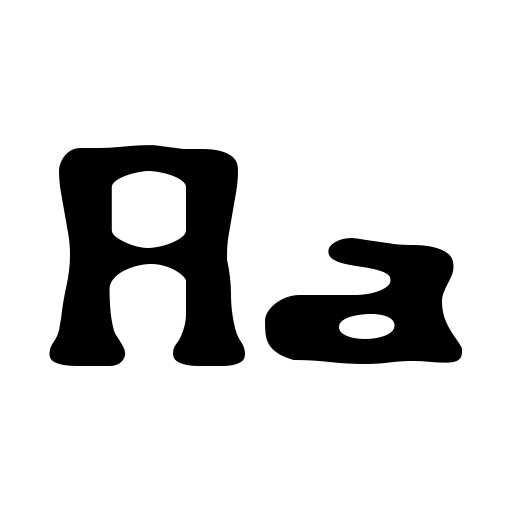 Aspartame BRK Font preview
