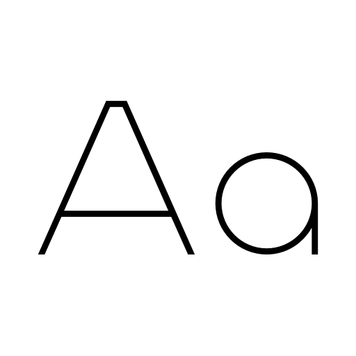 Aspergit Font preview