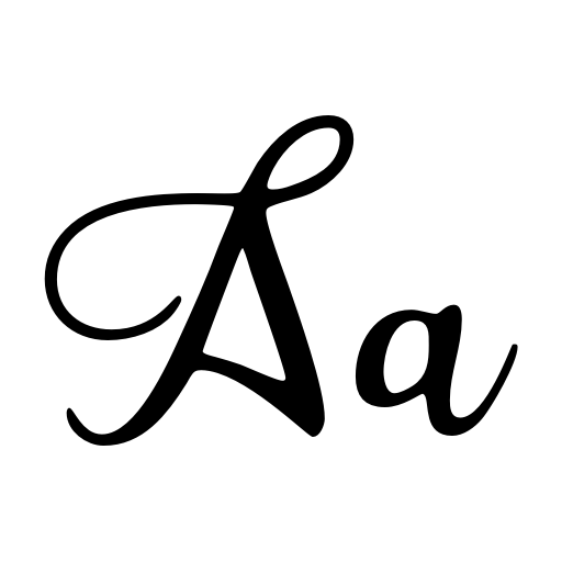 Assessment Handwritten FREE Font icon