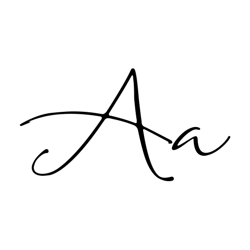 Assinatura Font icon