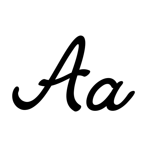 Astania Script Font icon