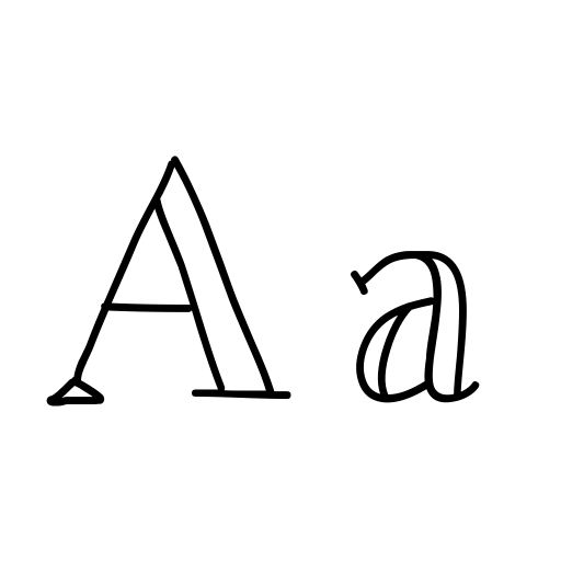 AsterBloom Font preview