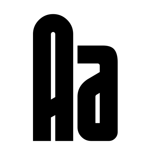 ASTEROID TYPE Font icon