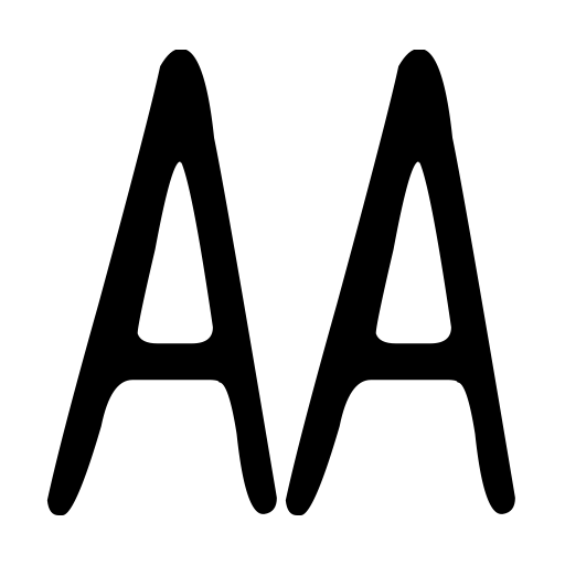 Asteroide Font icon