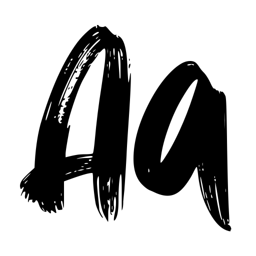 Asutenan! - Personal use Font icon