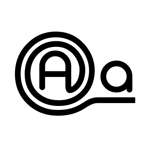 At The Midday Underline Demo Font icon