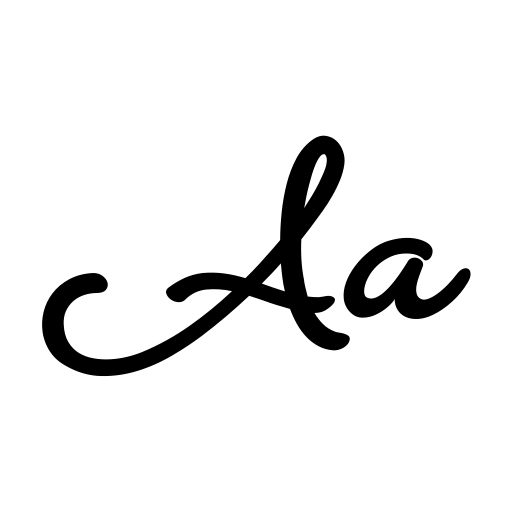 Atelas Personal Use Only Font icon