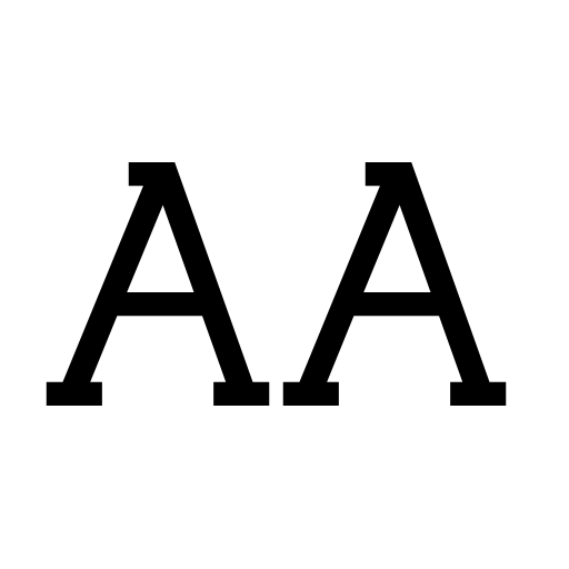 Aterline Font icon