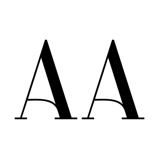 Athina Regular Font icon