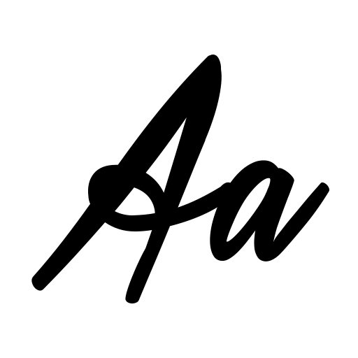 Atmospherica Personal Use Font icon