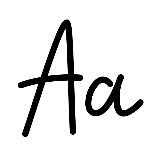 Attachment Signature Font icon