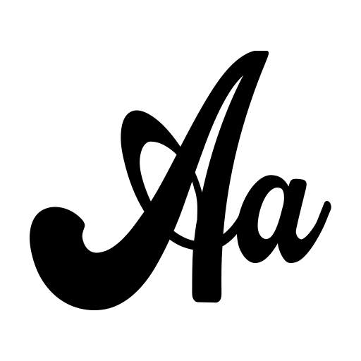 Attraction Personal Use Font icon