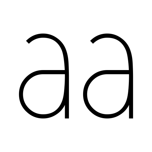 Atype 1 Font icon