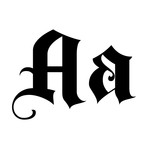 Aubange Belgium Font icon