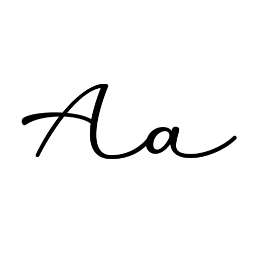Auckland Signature Font icon