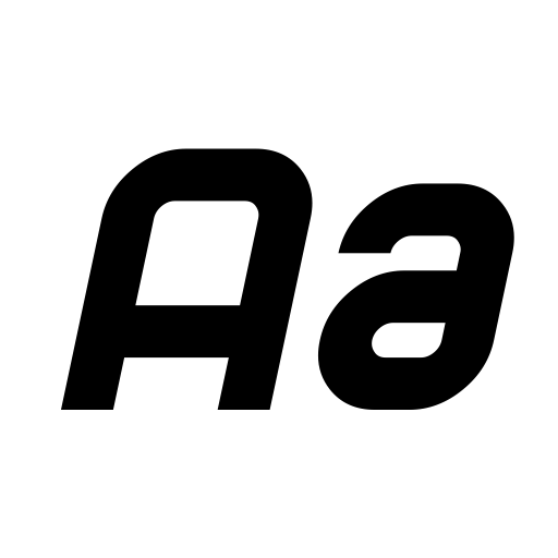 Audex Font icon