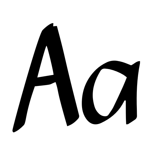 AUFSTEHEN Font preview