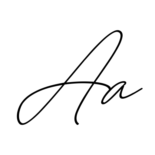 August Script Bold free Font icon
