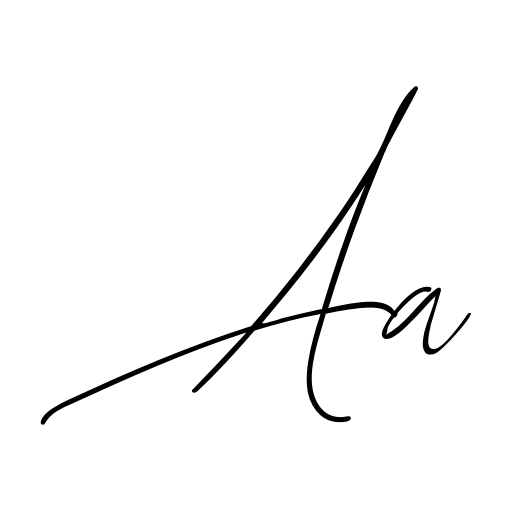 August Stories DEMO Font icon