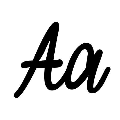 August Vibes Font icon