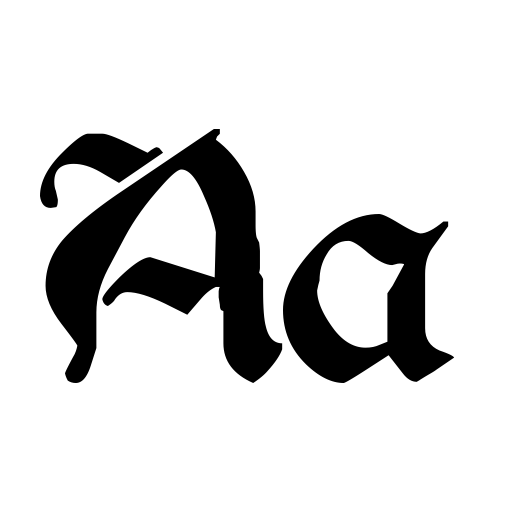 Augusta Font icon
