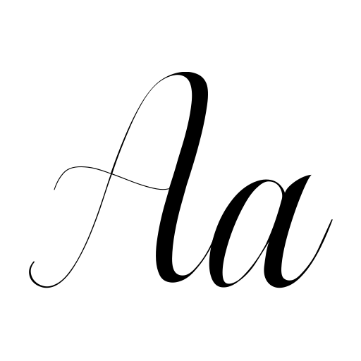 Aurelia regular Font icon