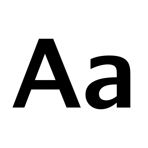 Aurulent Sans Font icon