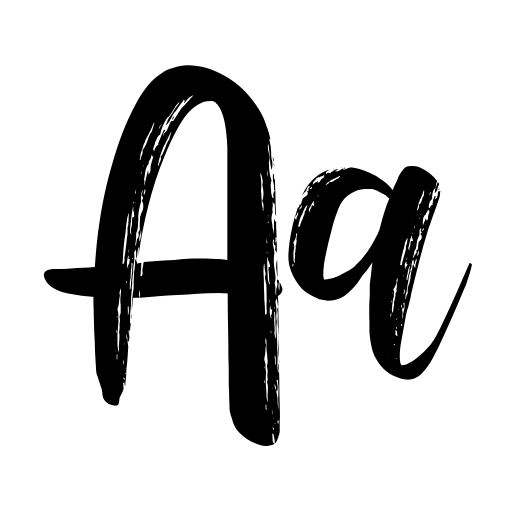 Austhina Brush Calligraphy Scra Font icon