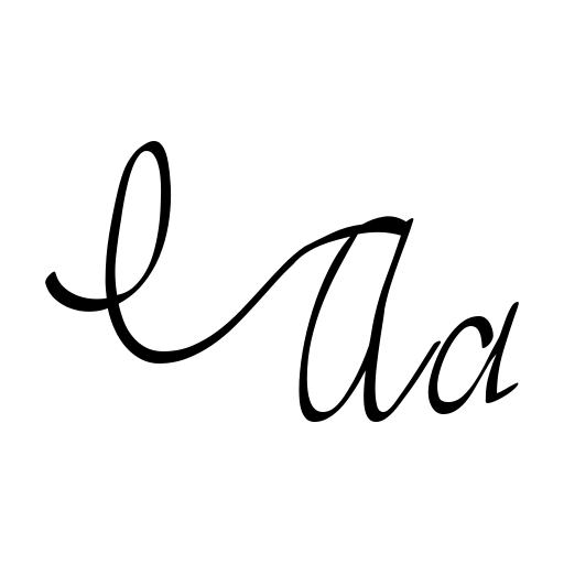 Austie Bost All My Love Font icon