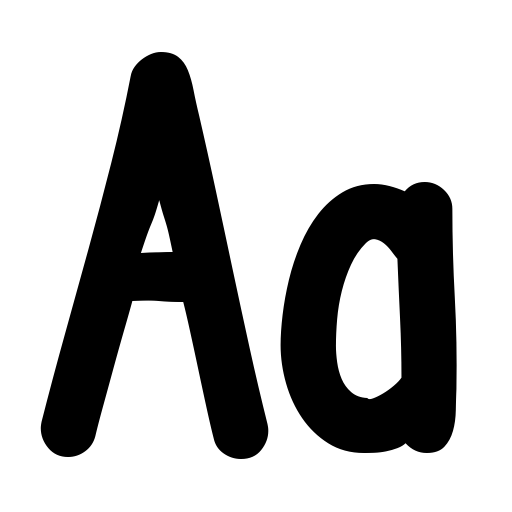 Austie Bost Chunky Description Font icon