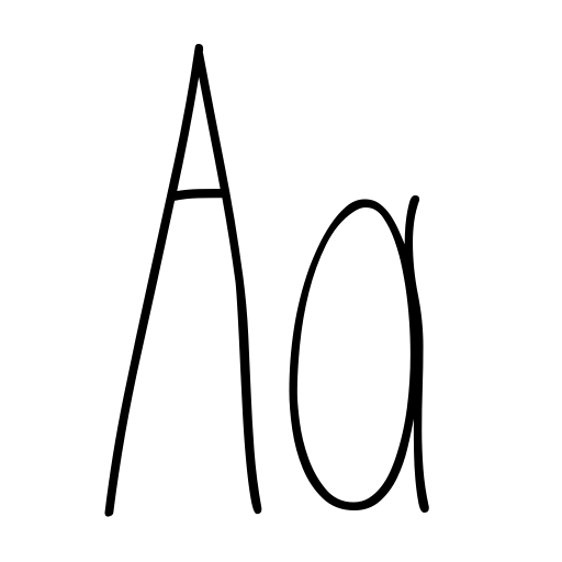 Austie Bost Descriptions Font icon