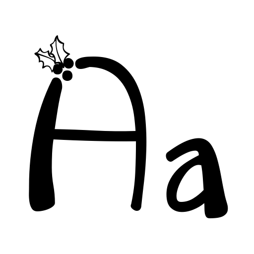 Austie Bost Happy Holly Font icon