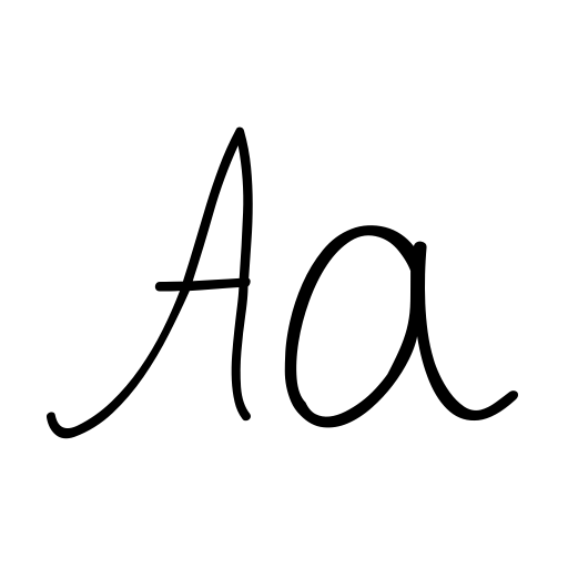 Austie Bost In a Rush Font icon