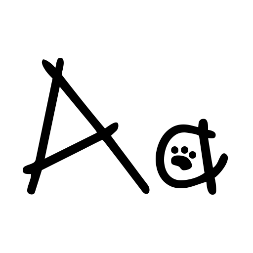 Austie Bost Kitten Klub Font icon