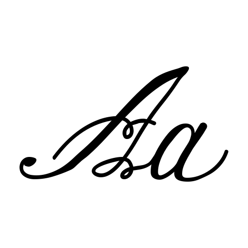 Austie Bost Rest of Our Lives Font icon