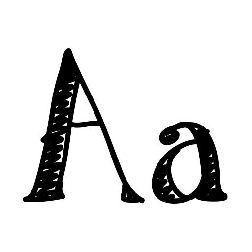 Austie Bost Roman Holiday Sketc Font icon