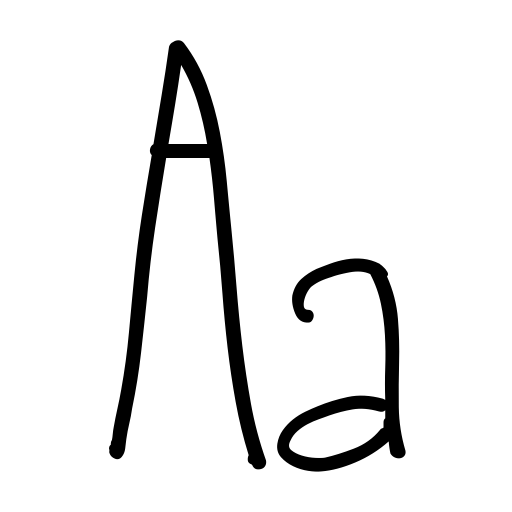 Austie Bost Small World Font icon